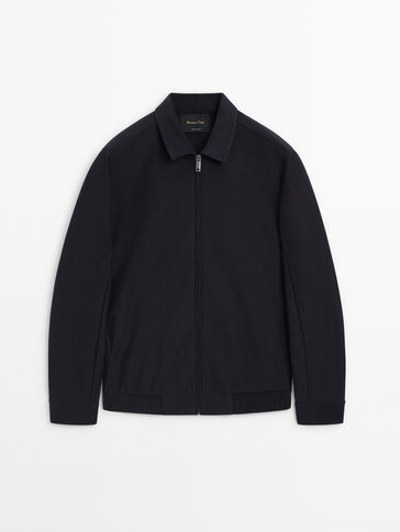 Cos wool twill bomber on sale jacket