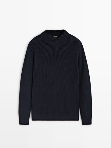 Massimo dutti outlet jacquard sweater