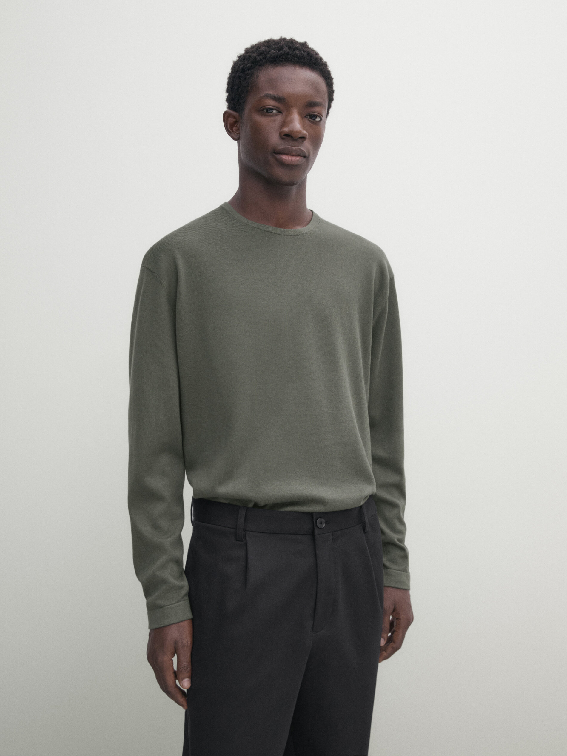 CREW NECK - Massimo Dutti