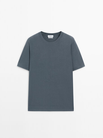 BLUE T-SHIRTS - Massimo Dutti