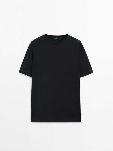 Black t hotsell shirt crew neck