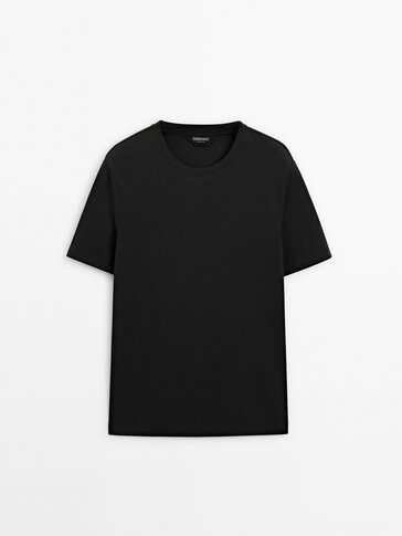 LETAOTAO Mens Hipster T Shirts Workout Longline T-Shirt Curved Hem Top Tees  Shirt, Style2 Black, 3XL price in UAE,  UAE