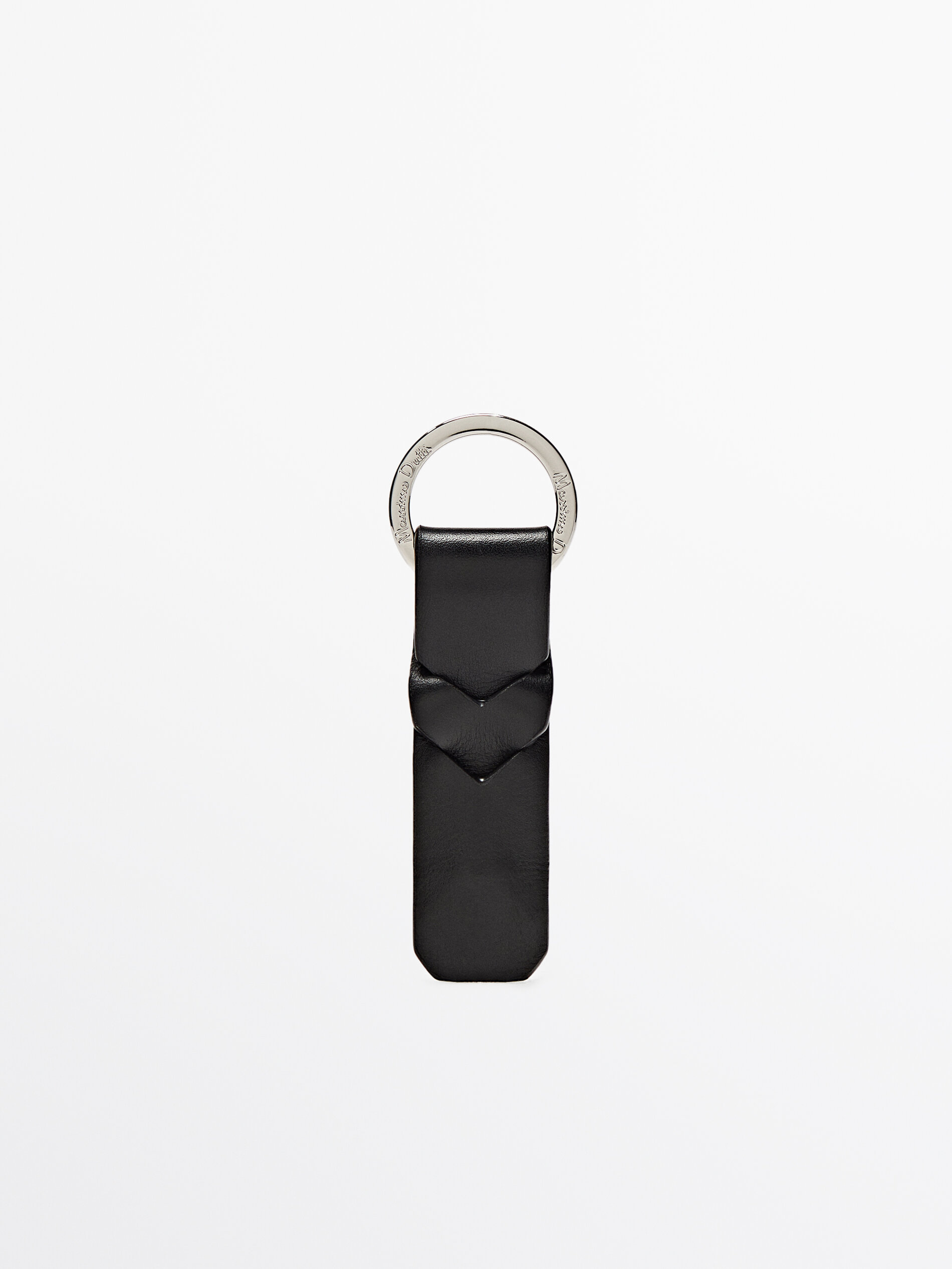 Leather keyring - Massimo Dutti United States