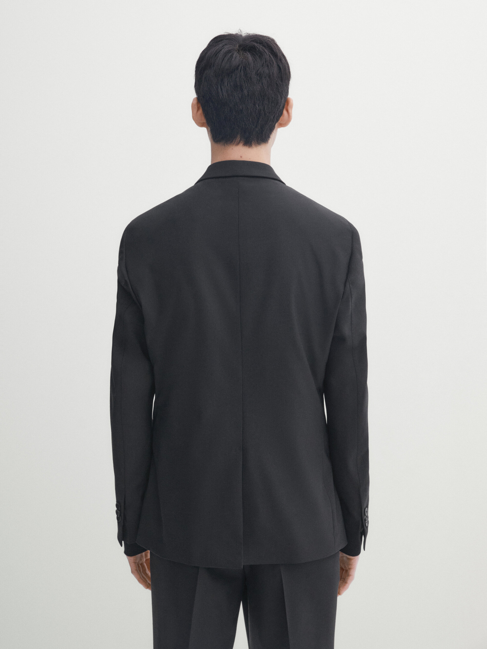 Black Tuxedo Suit in Designer 6 Pc Set for Men Wedding | Paridhanin