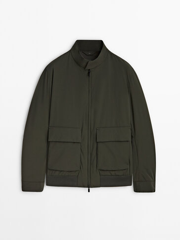 Massimo dutti technical clearance parka