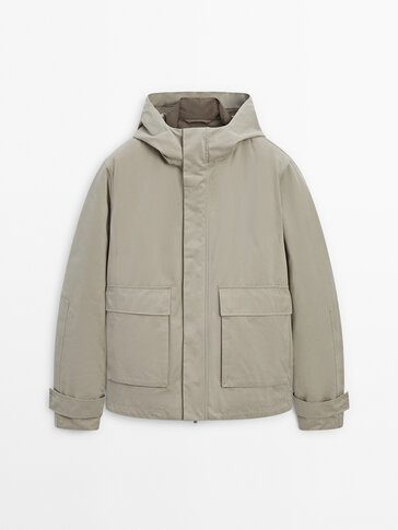 Parka with detachable interior · Stone · Coats And Jackets 