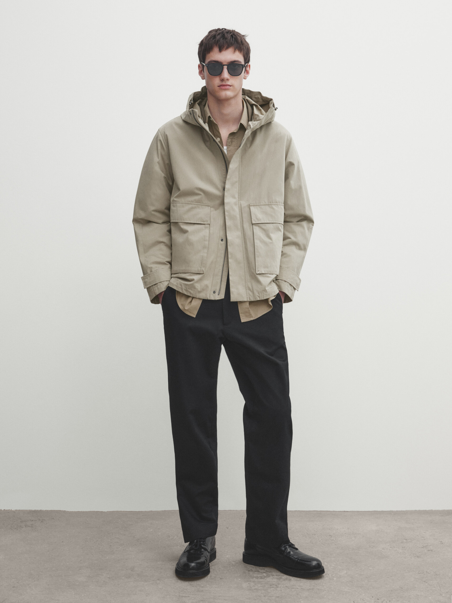 Massimo dutti parka best sale