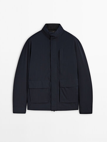 Massimo dutti waterproof store jacket