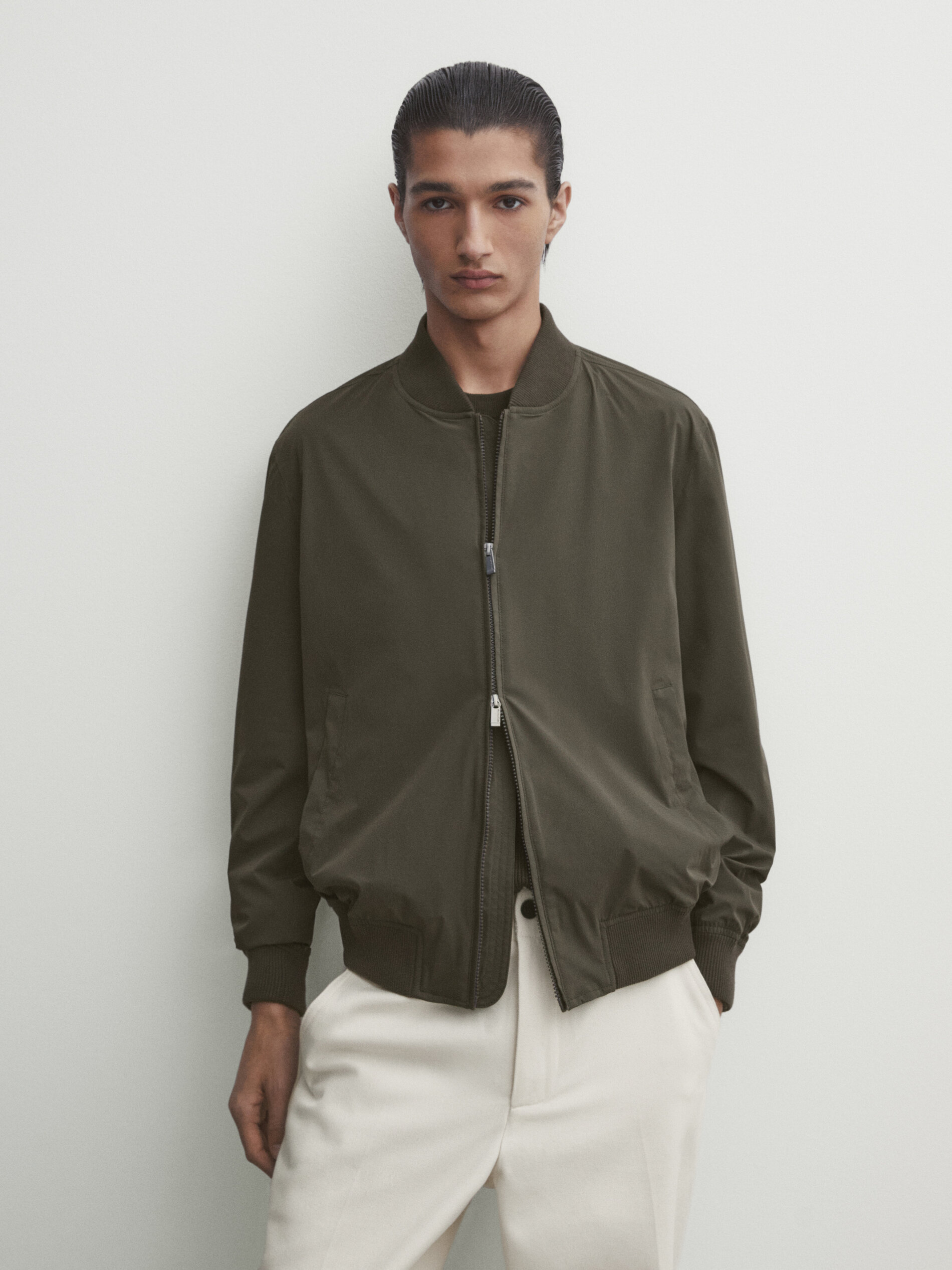 Massimo dutti bomber jacket hotsell