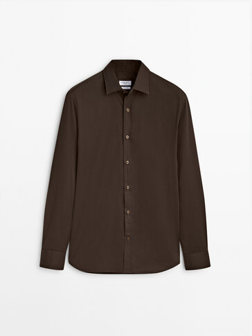 Wide-fit cotton shirt - Studio