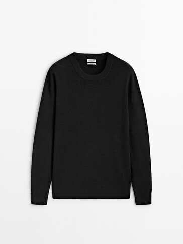 Пуловер от милански рипс със свободна кройка – Studio