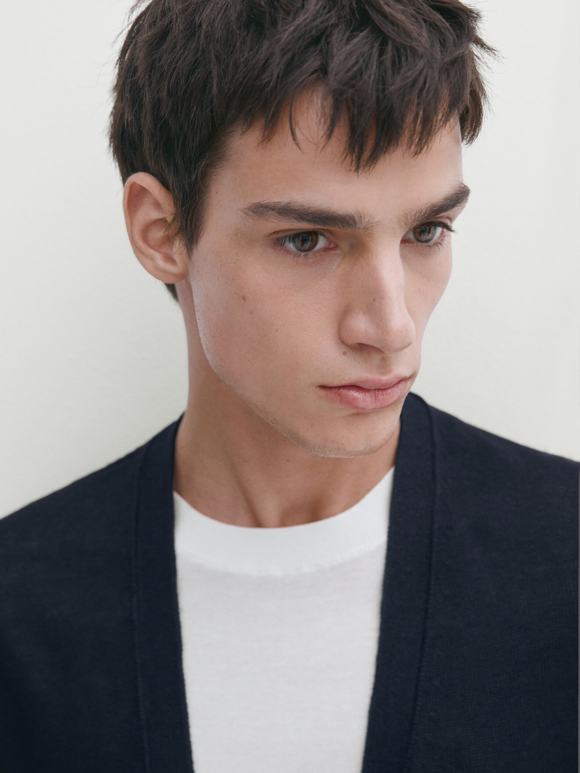 Keten hırka Studio · Koyu Laci̇vert, Haki · Kazaklar Ve Hirkalar