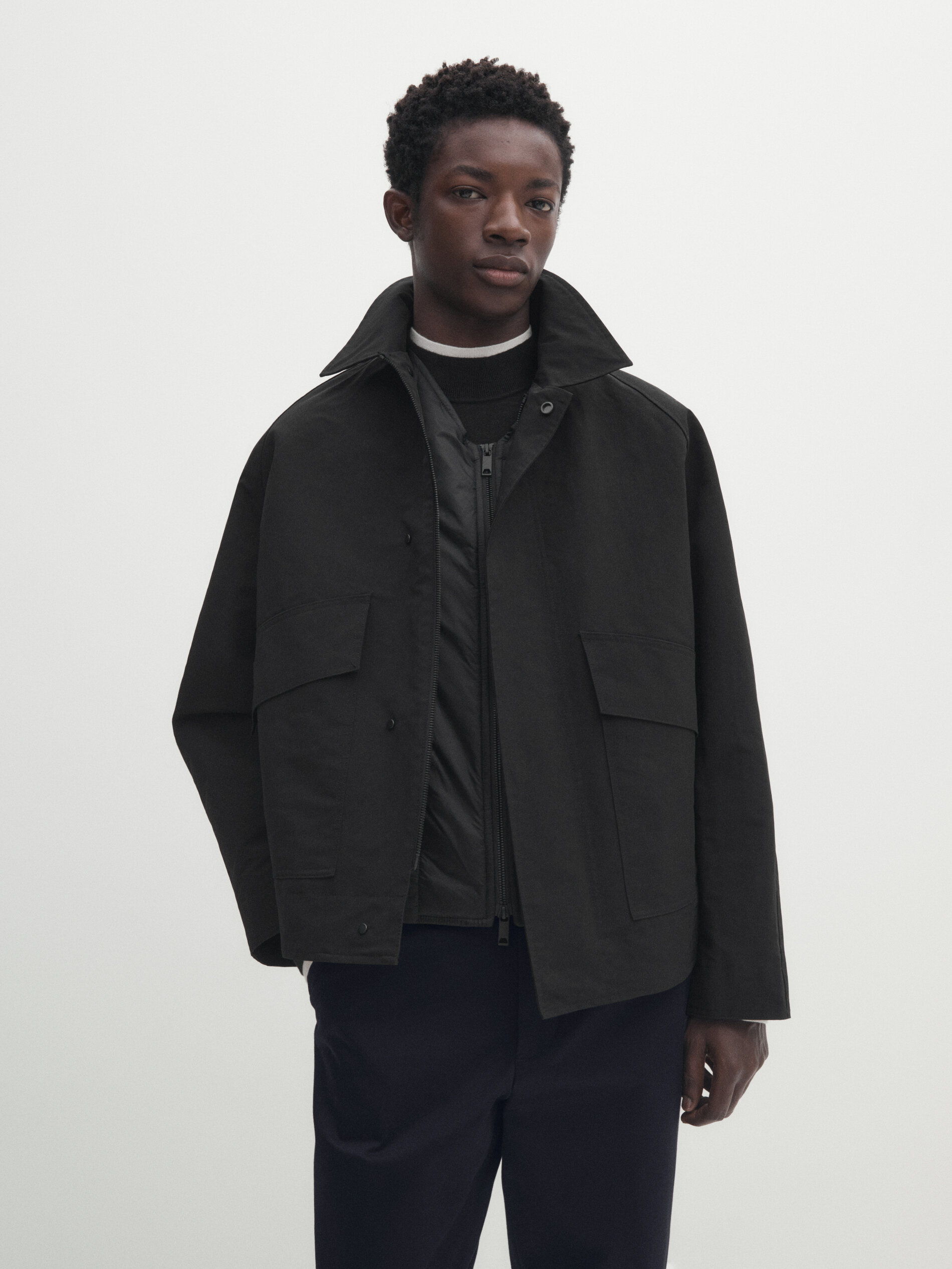 2-in-1 jacket with pockets - Studio