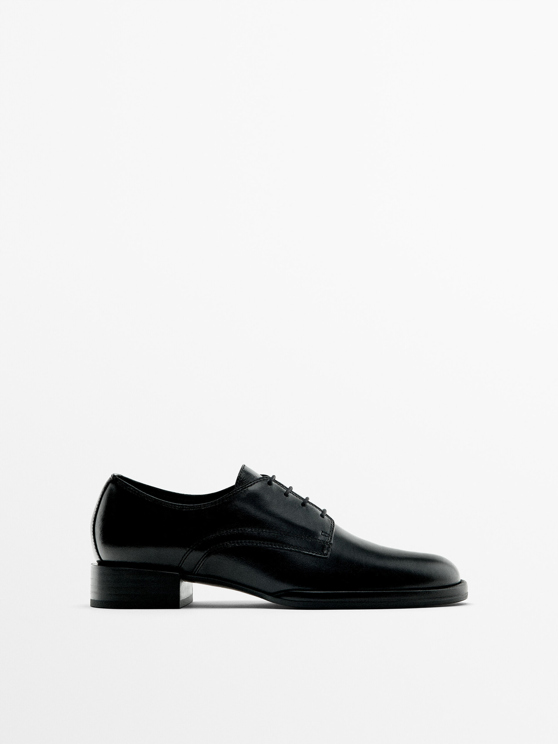 White flat lace up shoes on sale