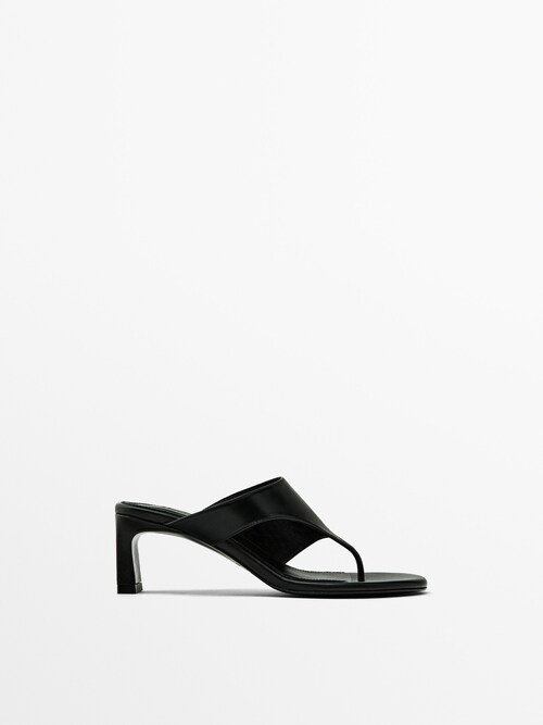 Women's black shoes - Massimo Dutti