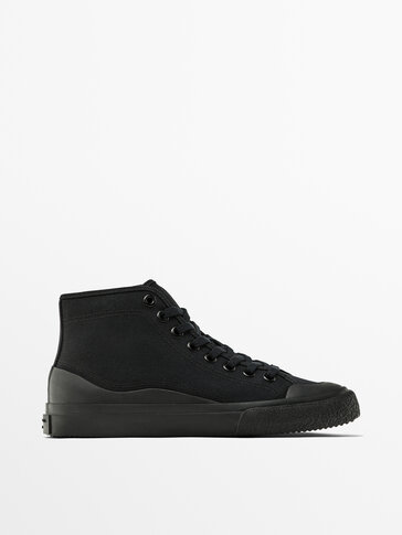 Mens suede high outlet top sneakers