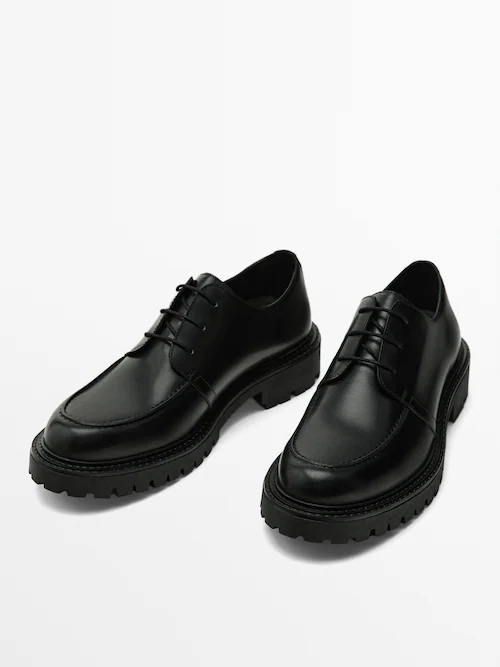 Mens Black Shoes.