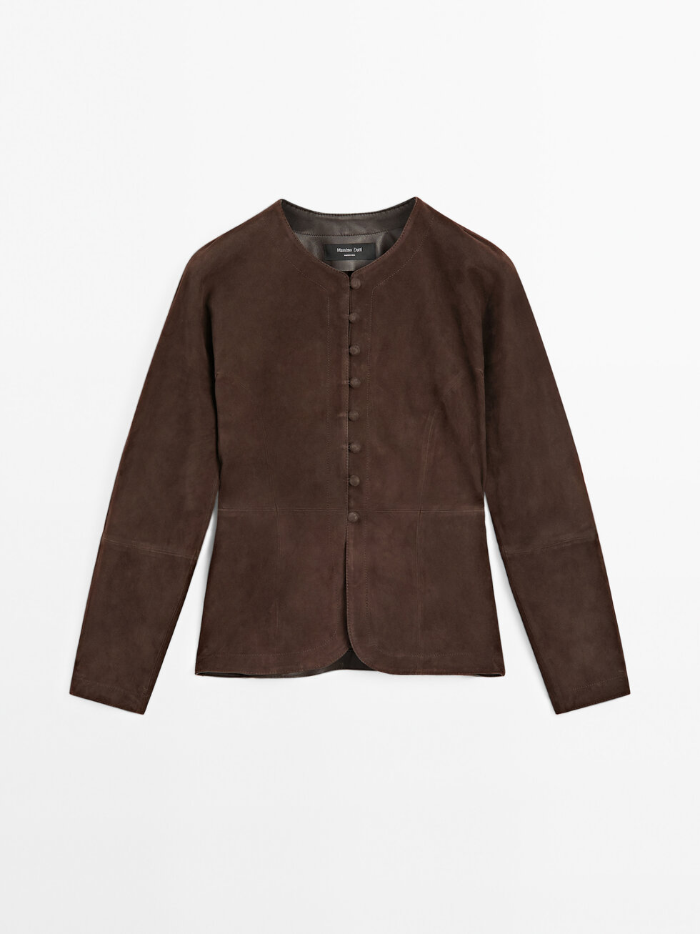 Camisa corta piel ante