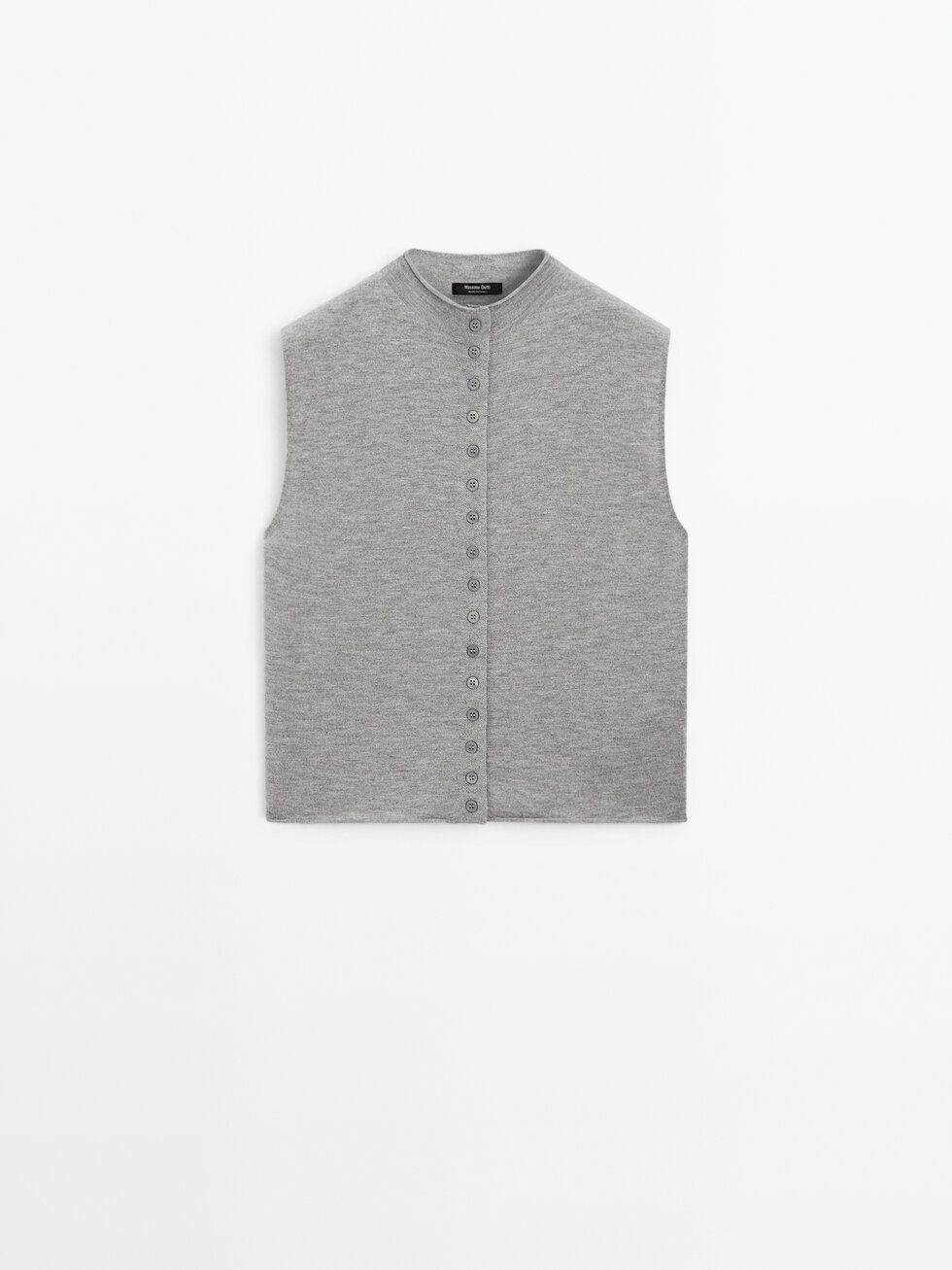 【新品未使用】 dium. melange summer knit vest a26888d84f70e1a3d6fd65bd870f17