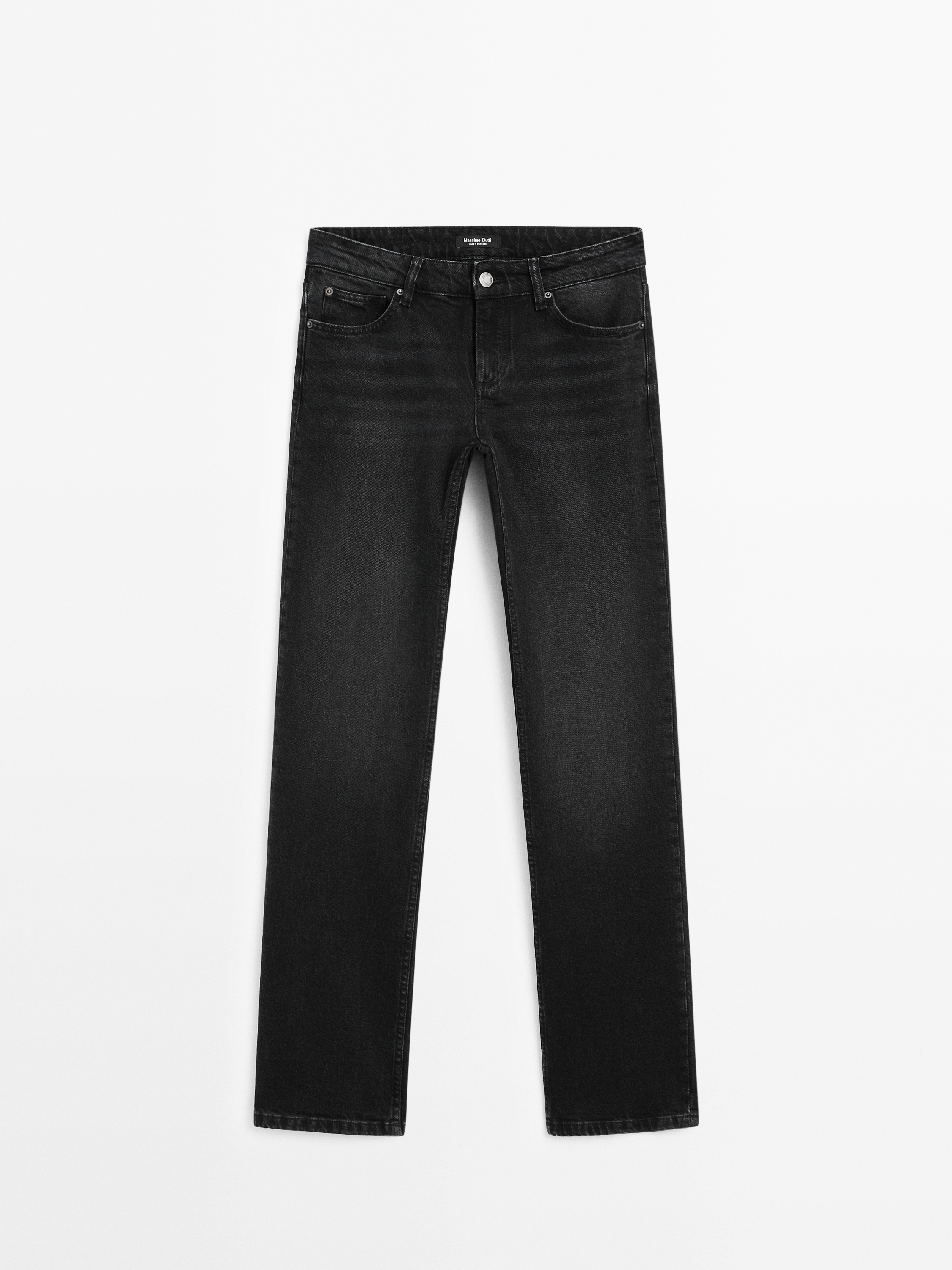 Low rise straight fit jeans_4