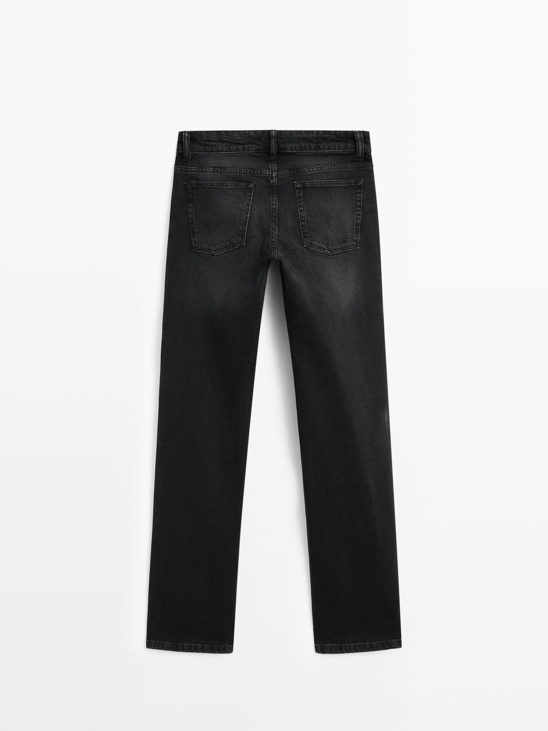 Low rise straight fit jeans_5