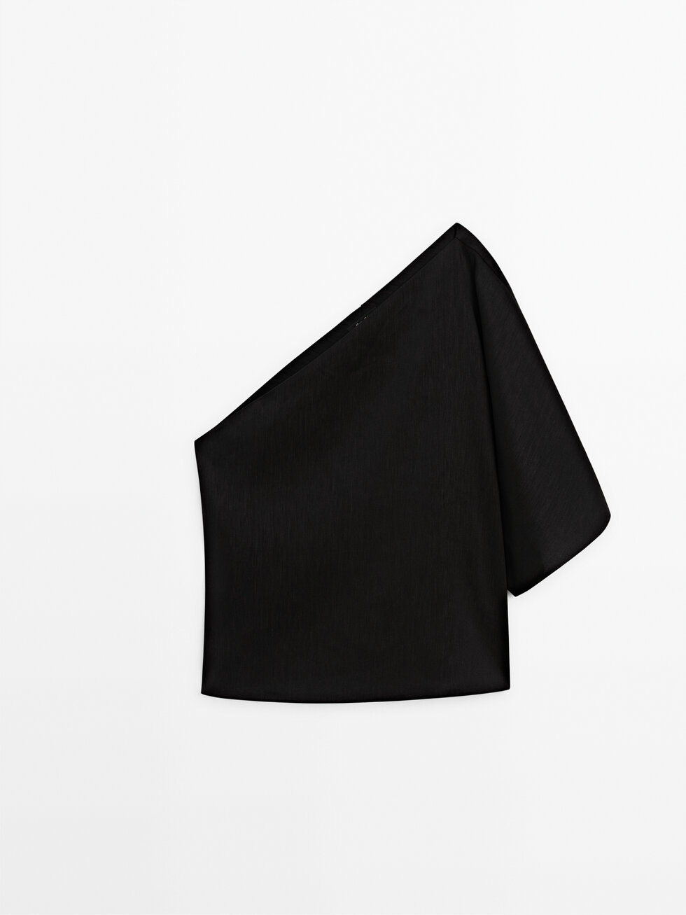 Top asymétrique avec du lin