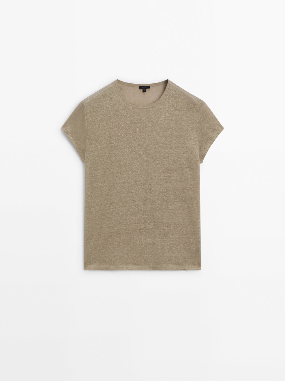 100% linen short sleeve T-shirt
