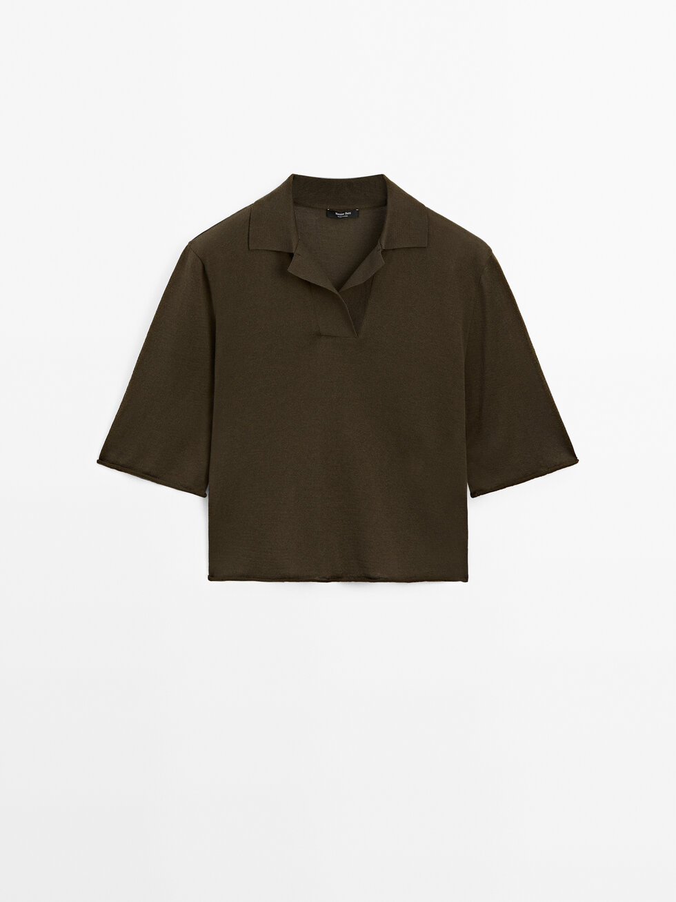 Polo en maille 100 % coton