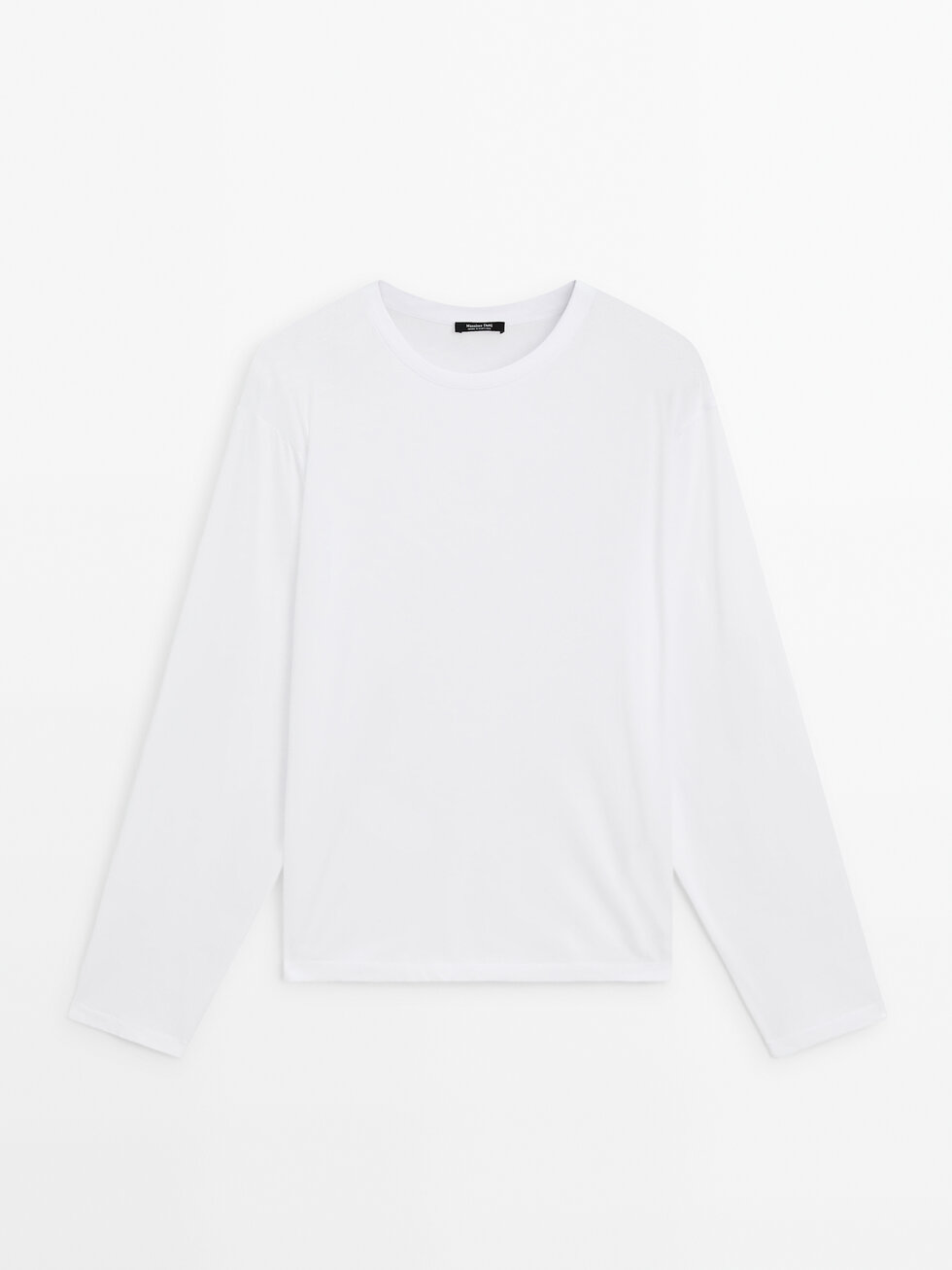 Long sleeve 100% cotton t-shirt