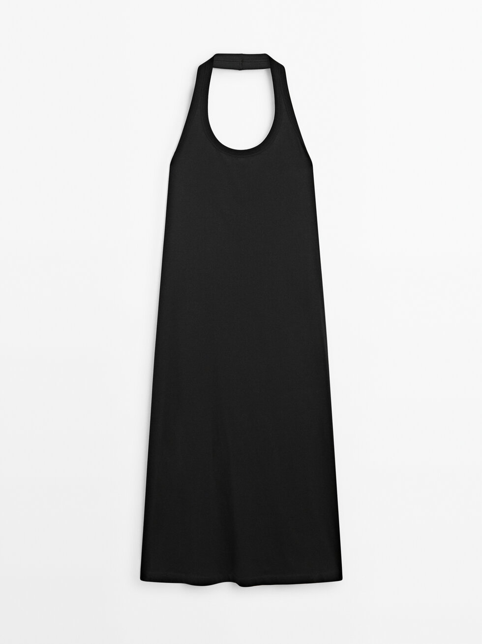 Robe en coton à encolure américaine