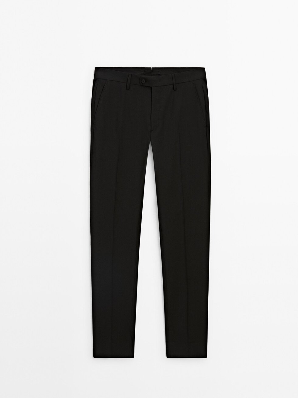 Pantalón traje 100% lana