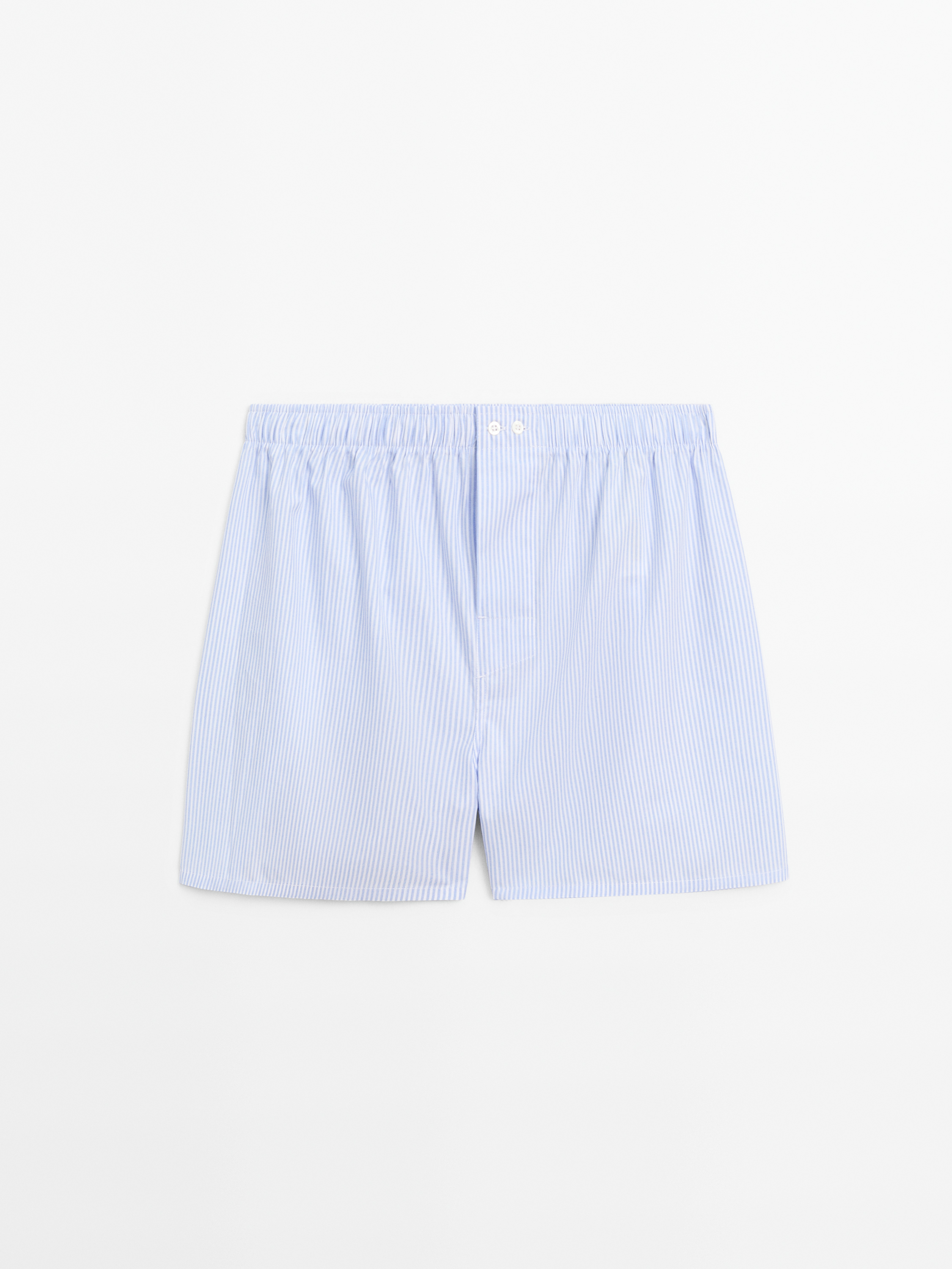 Çizgili %100 pamuklu boxer_5