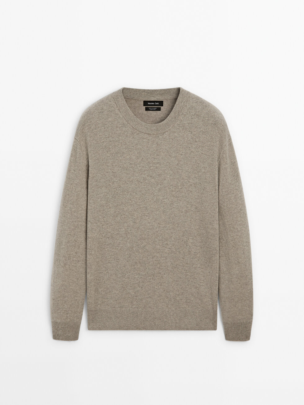 100% cashmere knit sweater
