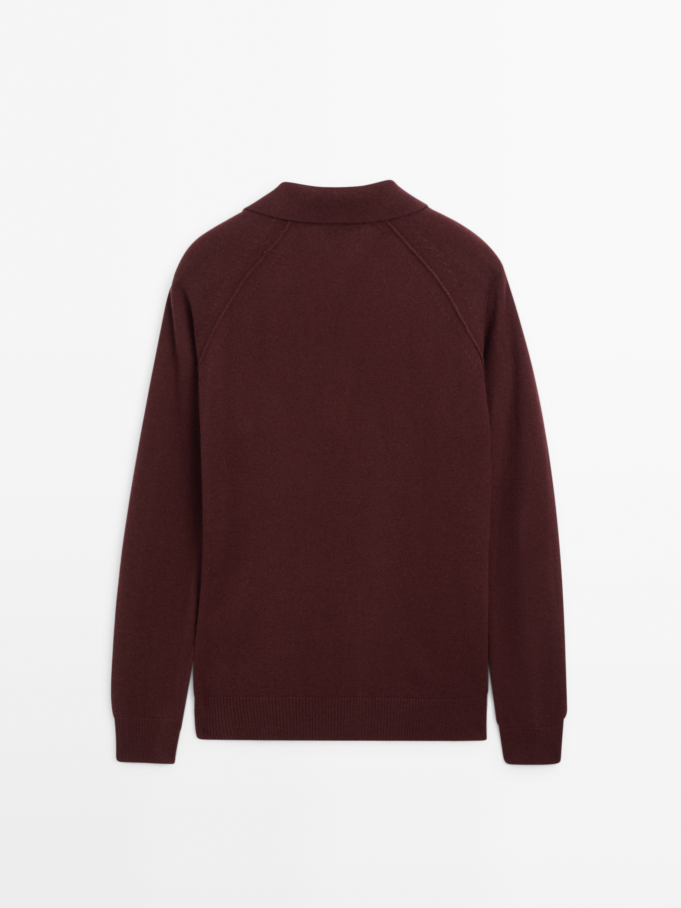 Knitted jumper wool polo neck_2