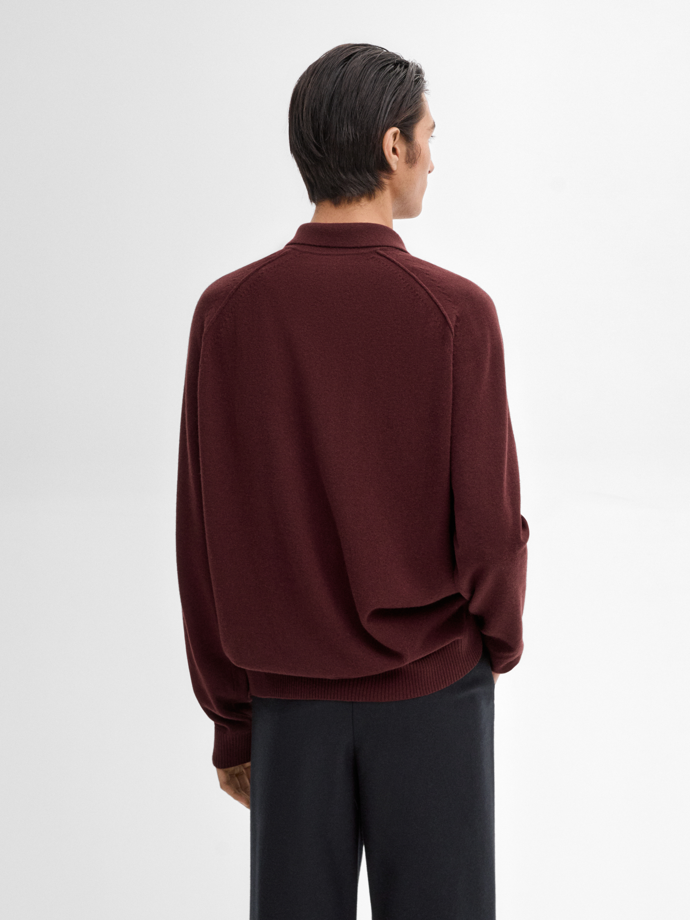 Knitted jumper wool polo neck_9