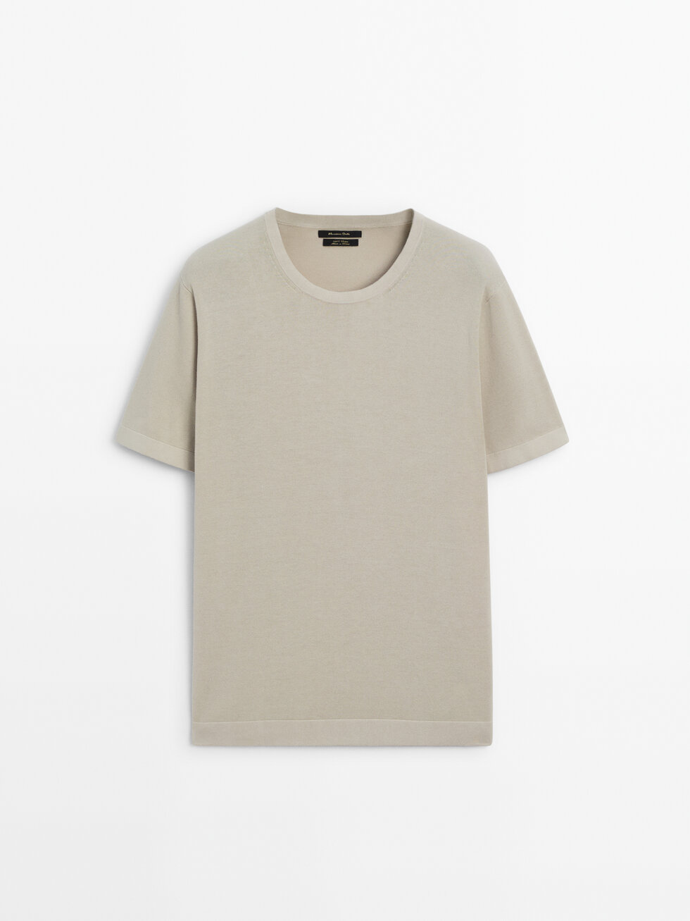 100% cotton short sleeve knit T-shirt
