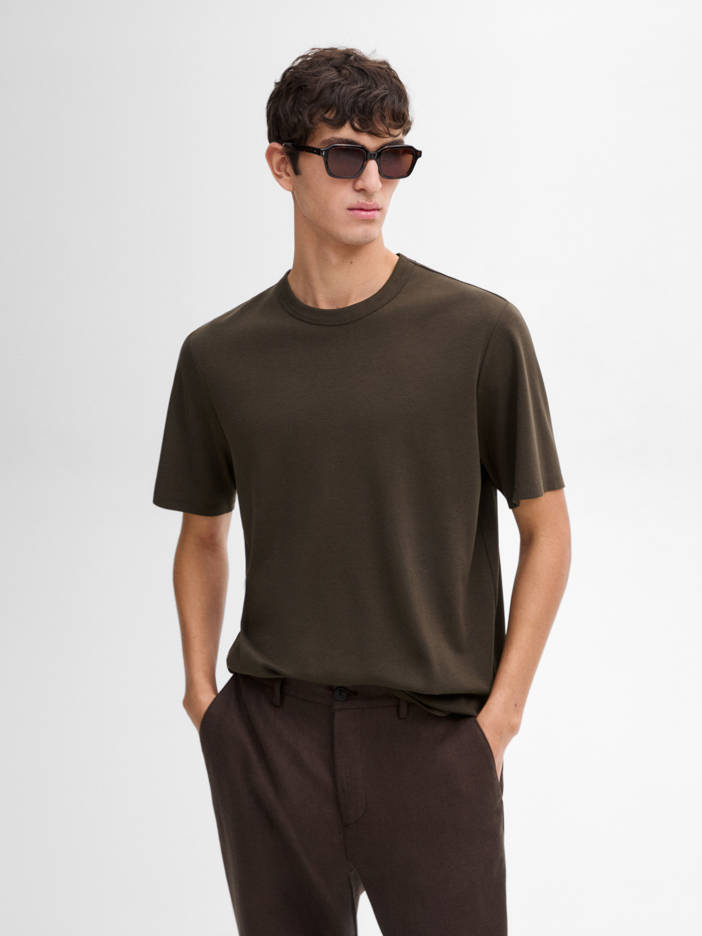 Pamuklu kısa kollu t-shirt_1