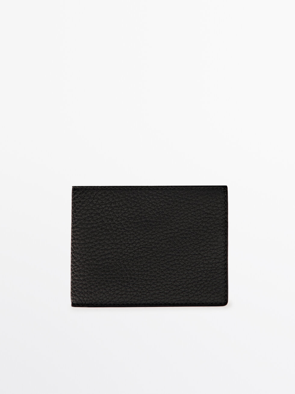 Cartera apaisada piel napa