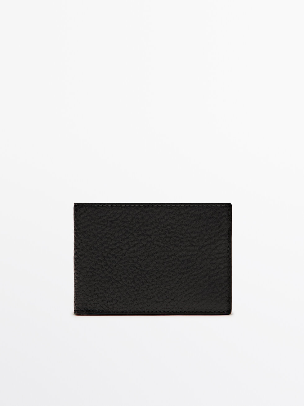 Cartera apaisada piel napa
