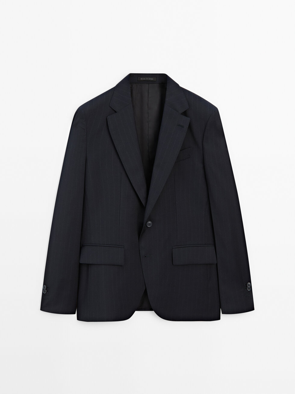 ☆日本未入荷*Massimo Dutti*新作*wool 100% ブレザー/BLACK☆ 06760200114-o6.jpg?ts=