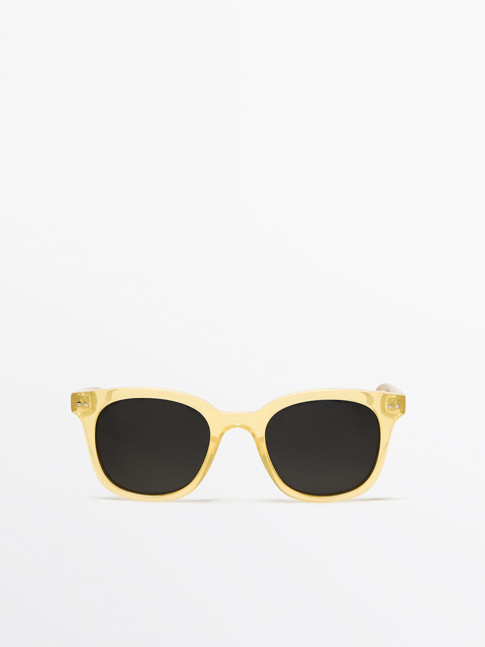 Lunettes de soleil monture épaisse