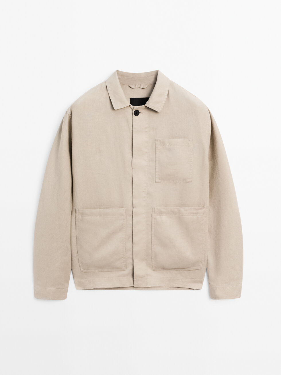 100% linen lightweight jacket