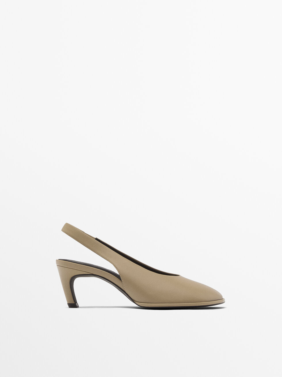 Slingback met hak