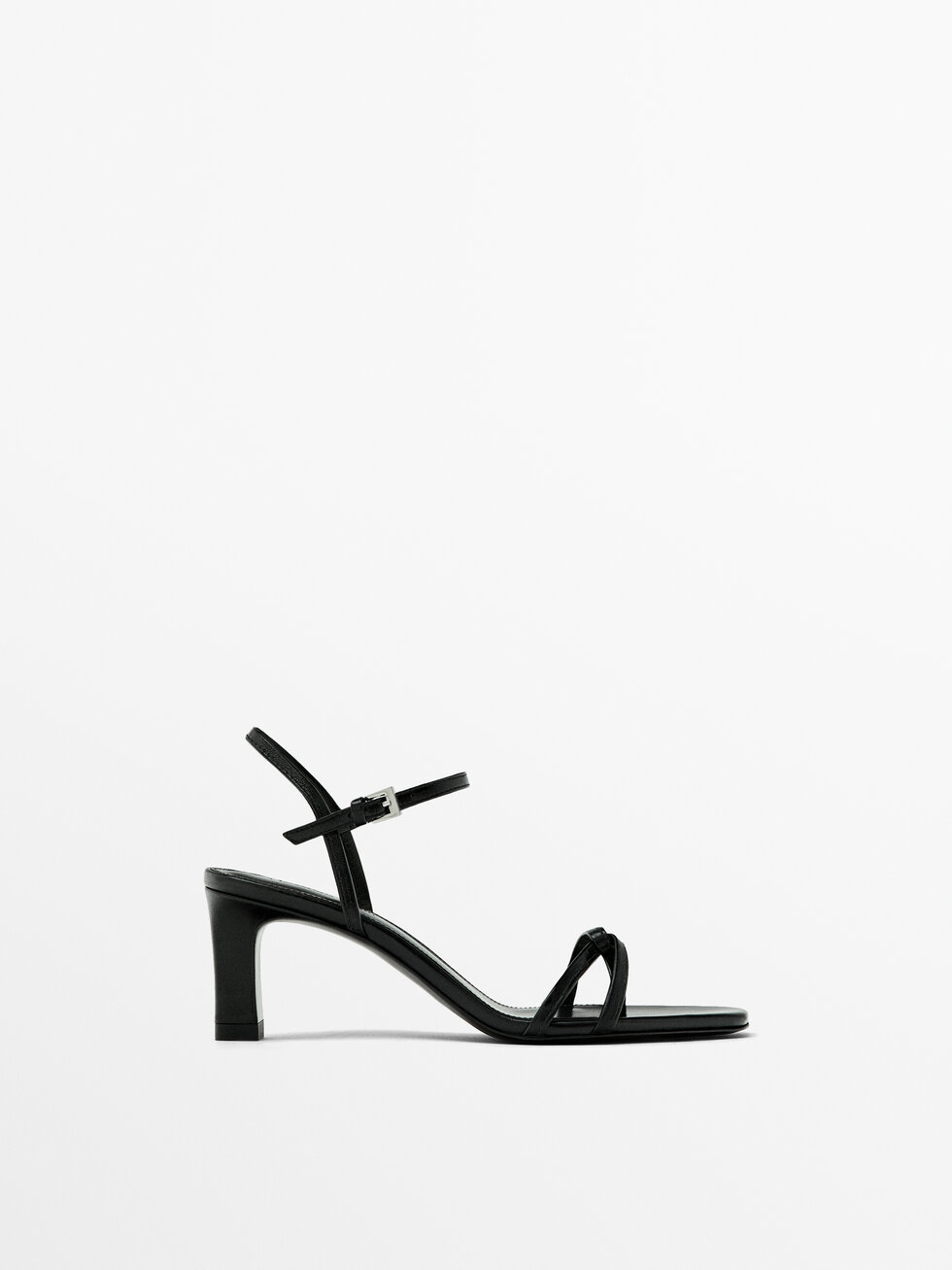 Strappy heeled sandals