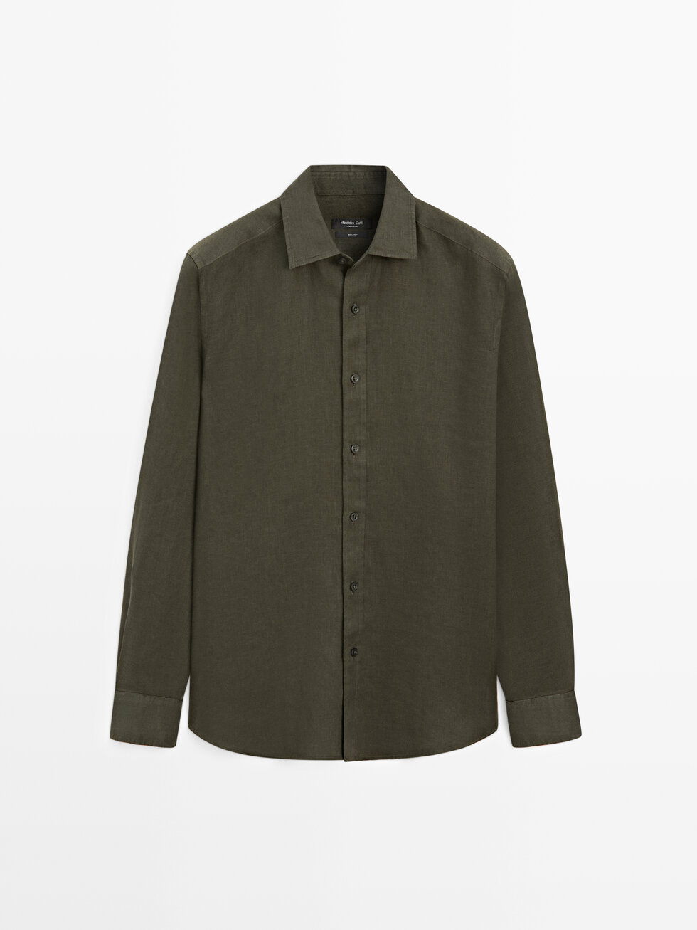 %100 keten slim fit gömlek