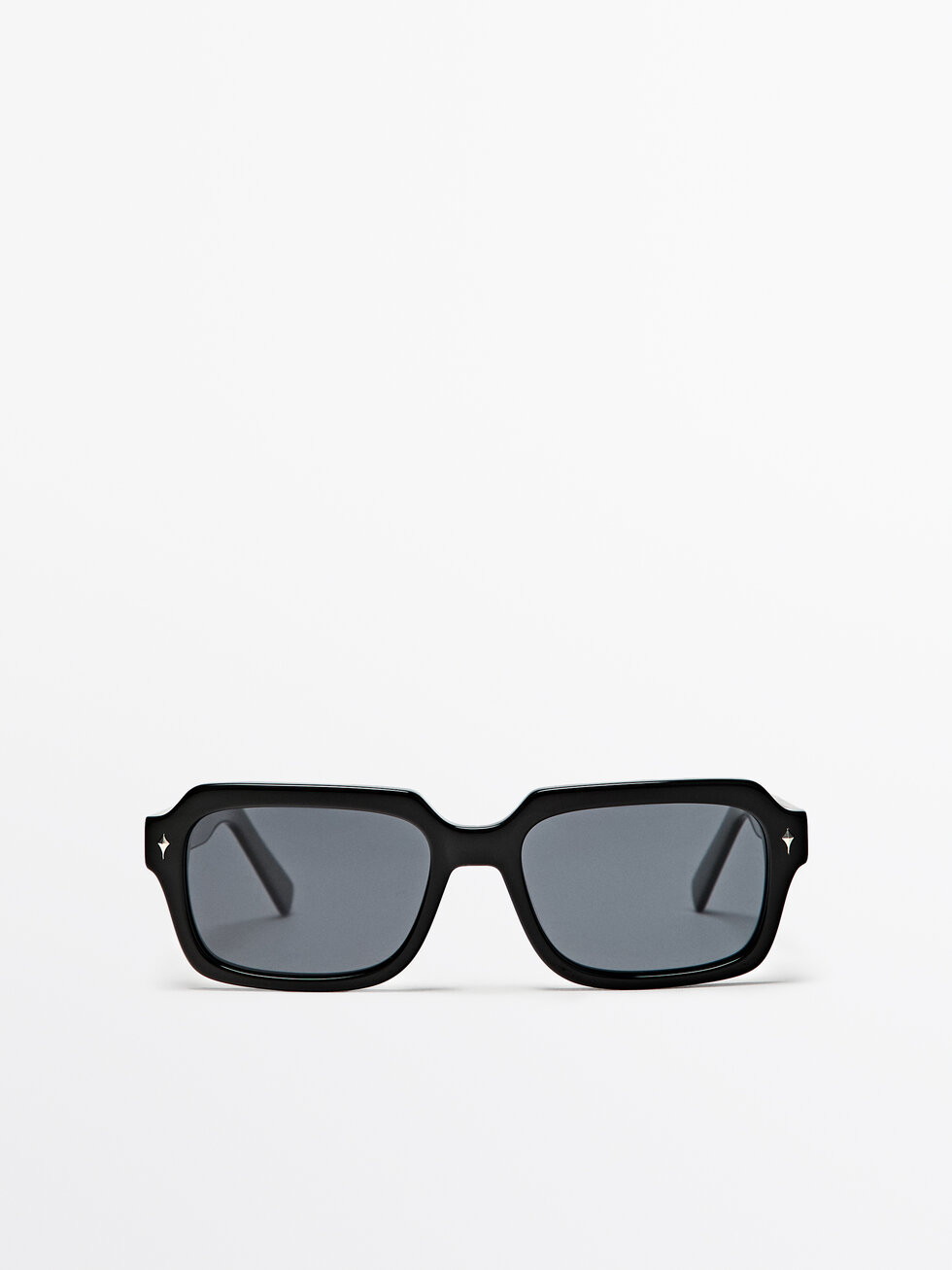 Rectangular sunglasses
