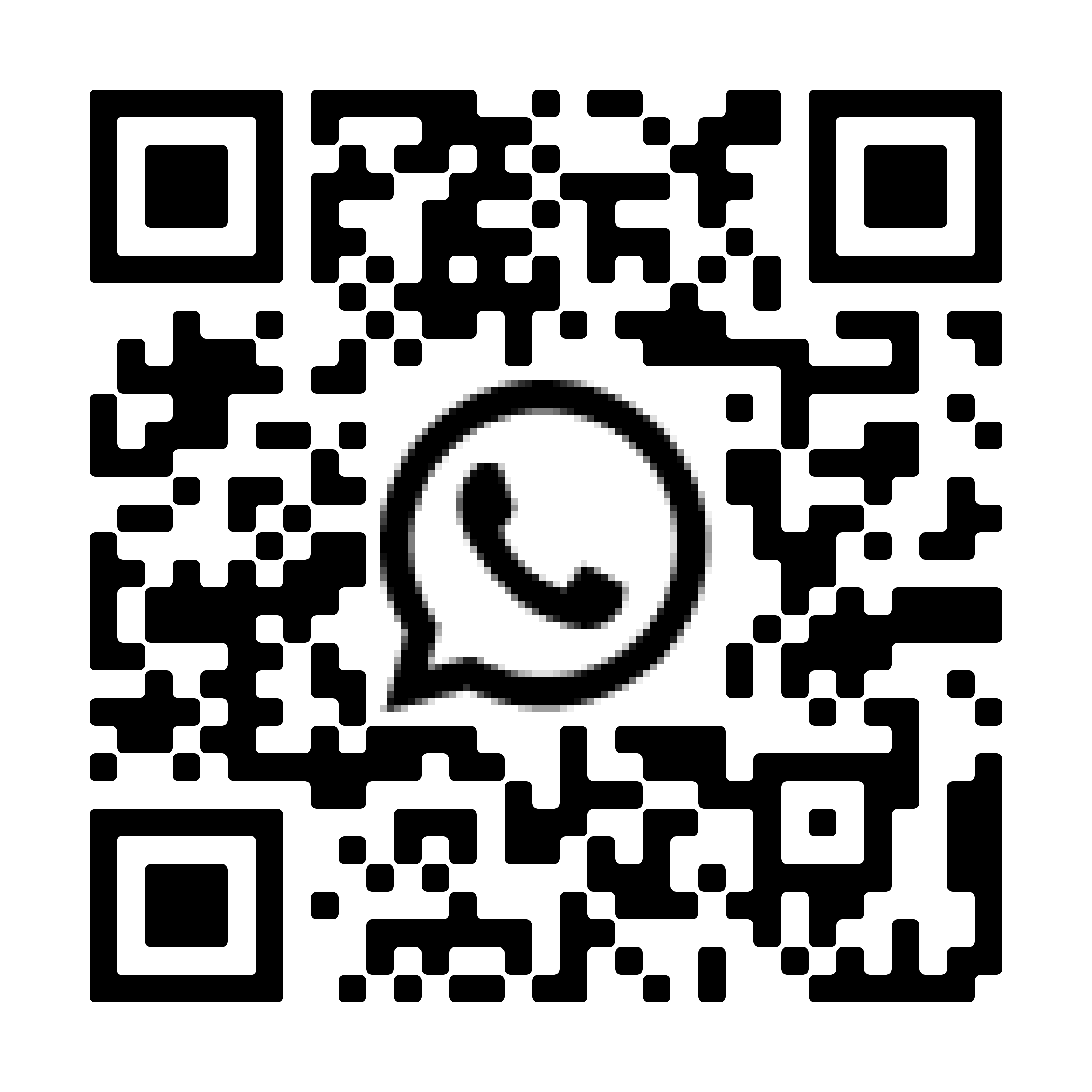 Código QR para contactar a través de WhatsApp