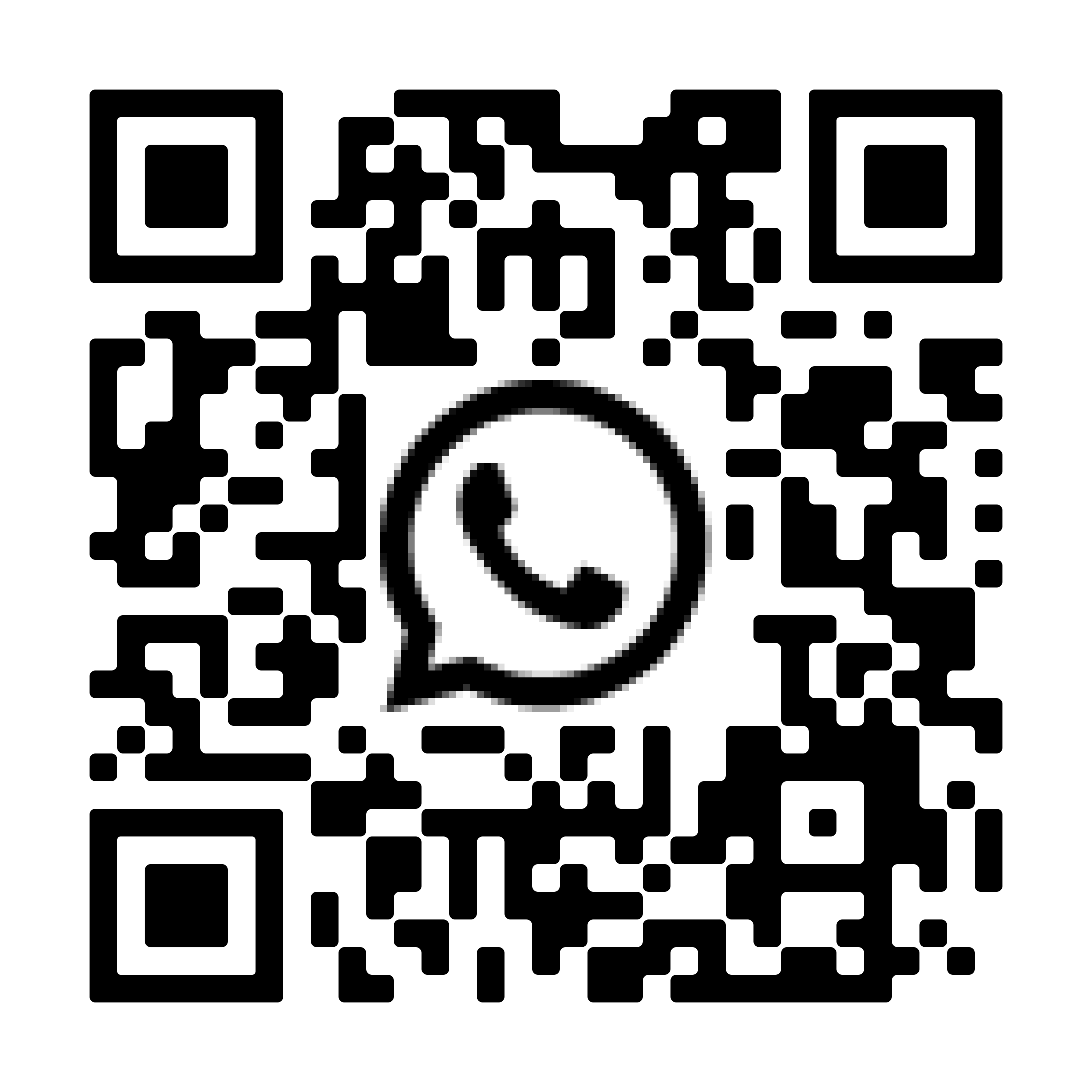 Código QR para contactar a través de WhatsApp