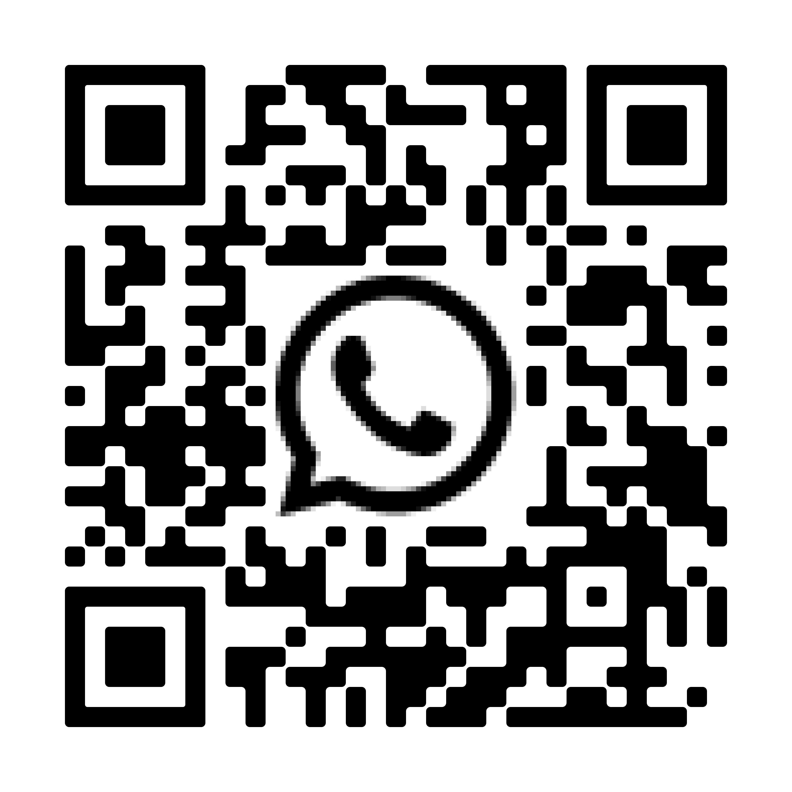 Código QR para contactar a través de WhatsApp