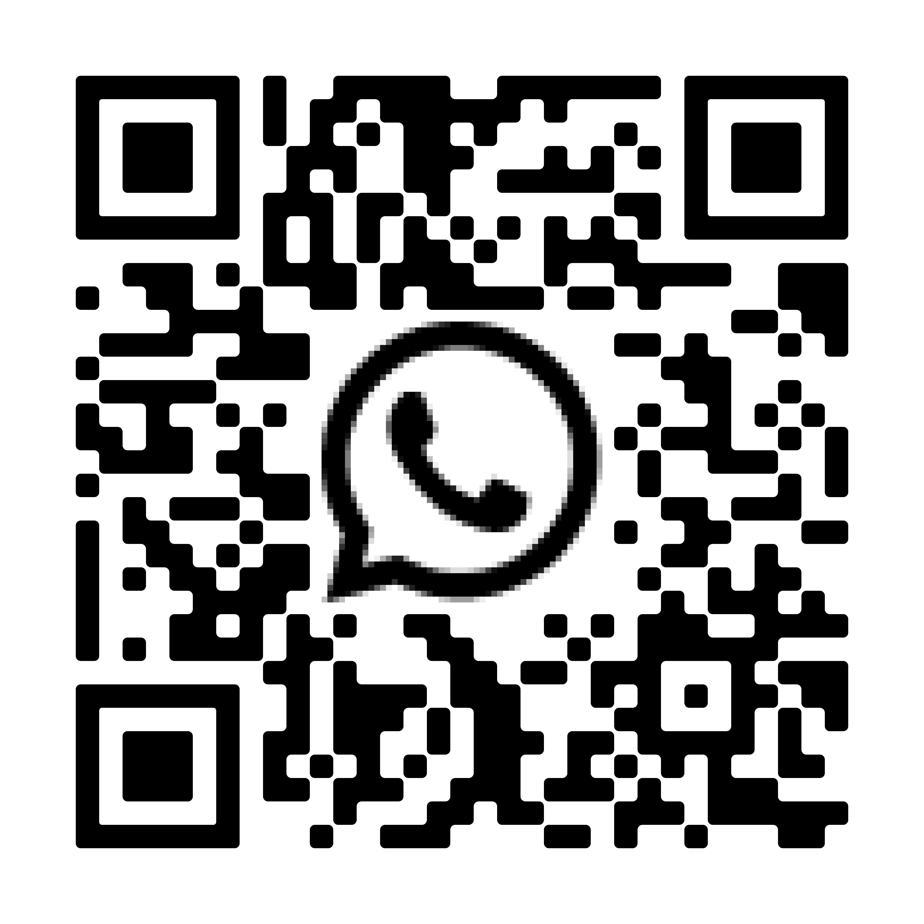 Código QR para contactar a través de WhatsApp